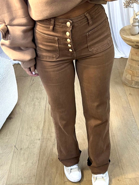 JEANS NICO CARAMEL