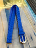 CEINTURE TRESSE BLEU