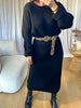 ROBE PULL OLIVIA NOIR