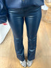 PANTALON SIMILI BLEU NUIT