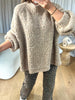 PULL COSY TAUPE