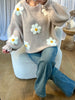 PULL MARGUERITE BEIGE