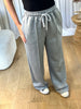 PANTALON AMPLE PINCE GRIS