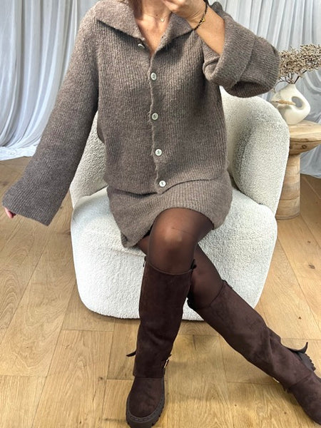 ENSEMBLE LÉNA TAUPE