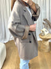 BLAZER OVERSIZE TAUPE