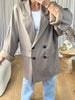 BLAZER OVERSIZE TAUPE