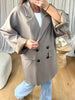 BLAZER OVERSIZE TAUPE