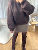 PULL MOHAIR CHOCO