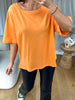 T-SHIRT UNI ORANGE