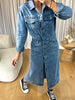 ROBE EN DENIM GRUSS BLEU