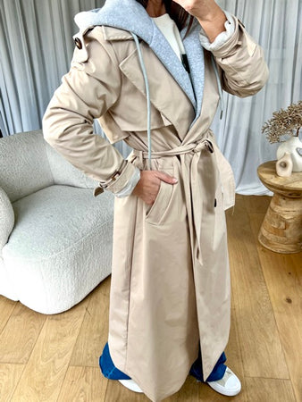 TRENCH CAPUCHE BEIGE