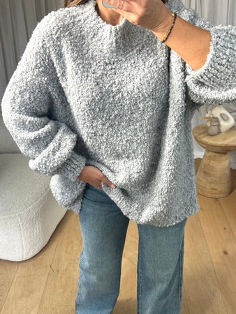 PULL COSY GRIS