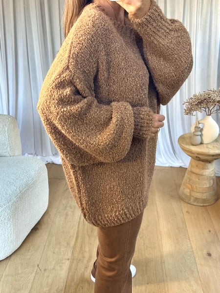 PULL COSY CAMEL